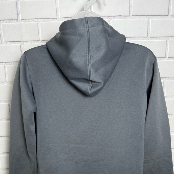 Under Armour Gray Hoodie with Pink Logo/women size SM/P/P - Picture 5 of 10
